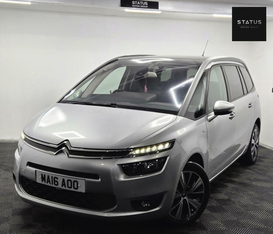 Citroen Grand C4 Picasso 1.6 Bluehdi Exclusive Eat6 Euro 6 Ss MA16AJO Silver #6