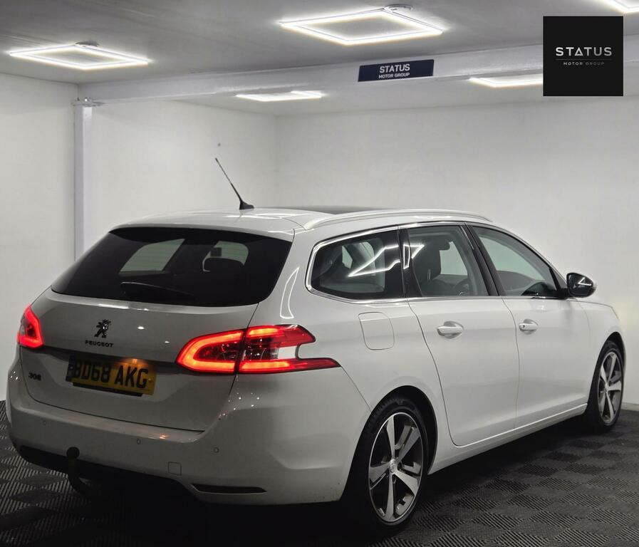 Peugeot 308 SW 1.5 Bluehdi Allure Eat Euro 6 Ss White #6