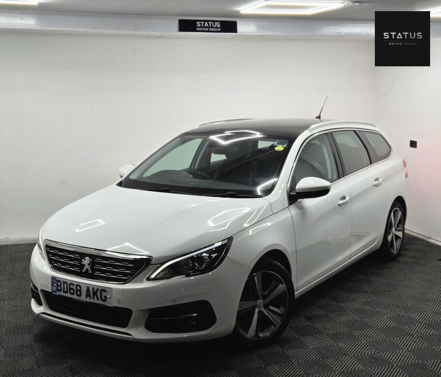Peugeot 308 SW 1.5 Bluehdi Allure Eat Euro 6 Ss White #5