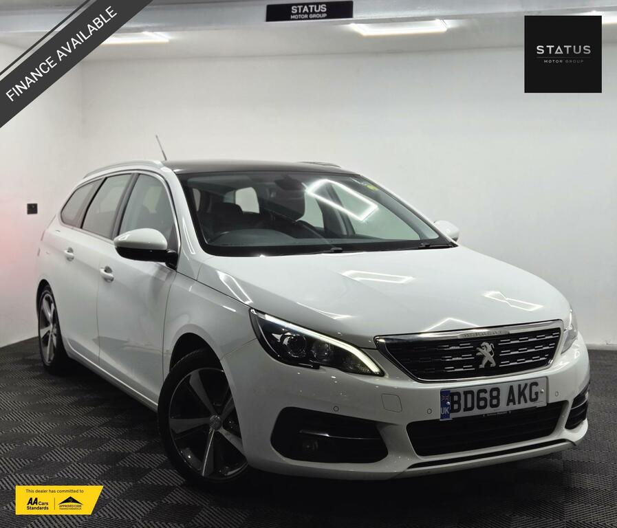 Peugeot 308 SW 1.5 Bluehdi Allure Eat Euro 6 Ss White
