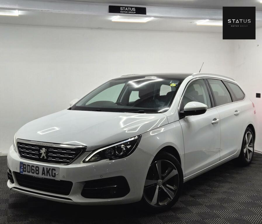 Peugeot 308 SW 1.5 Bluehdi Allure Eat Euro 6 Ss White #3