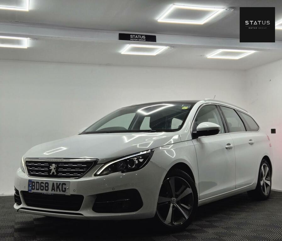 Peugeot 308 SW 1.5 Bluehdi Allure Eat Euro 6 Ss White #4