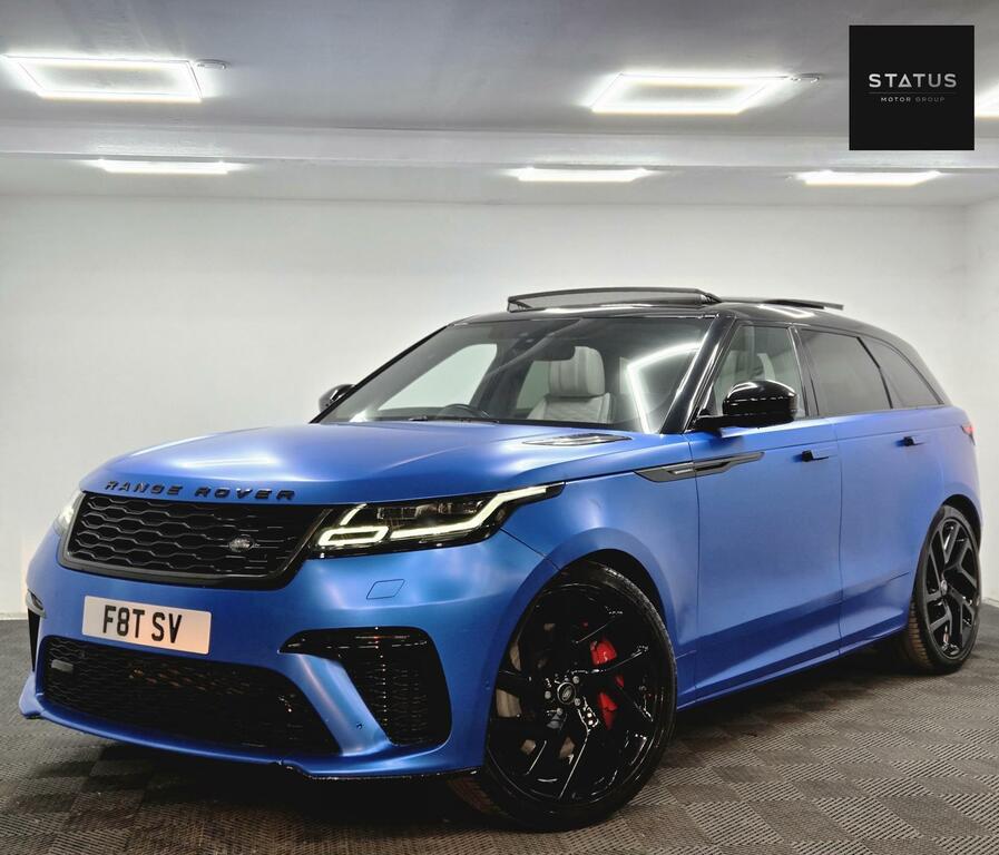 Land Rover Range Rover Velar 5.0 P550 Dynamic Edition 4Wd Blue #5