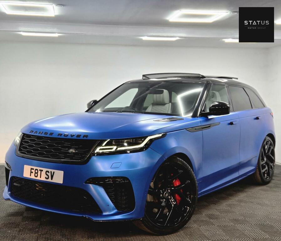 Land Rover Range Rover Velar 5.0 P550 Dynamic Edition 4Wd Blue #4