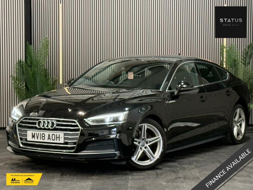 Audi A5 S Line Black