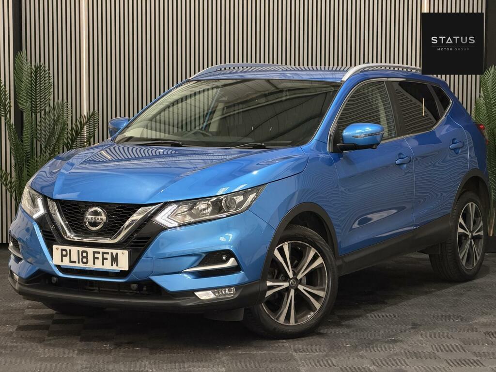 Nissan Qashqai 1.2 Dig-t N-connecta Xtron Euro 6 Ss PL18FFM Blue #3