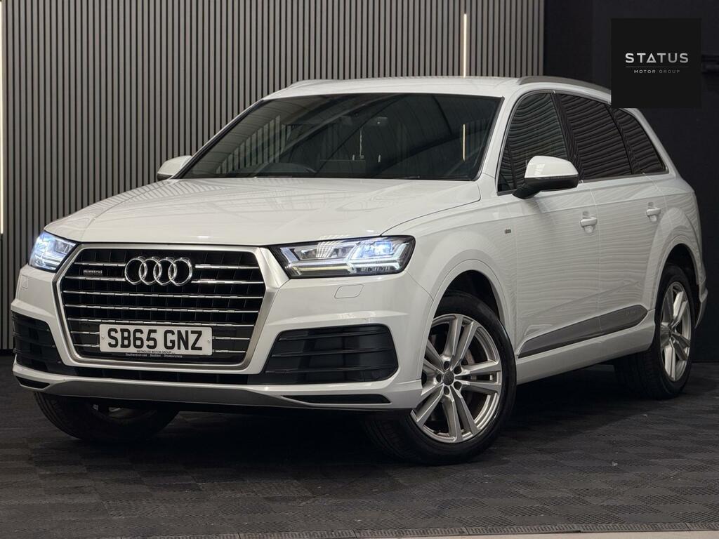 Audi Q7 3.0 Tdi V6 S Line Tiptronic Quattro Euro 6 Ss 5 SB65GNZ White #2