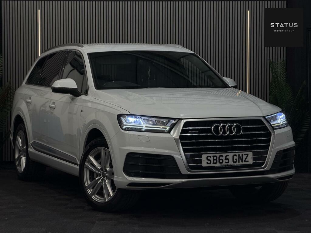 Audi Q7 3.0 Tdi V6 S Line Tiptronic Quattro Euro 6 Ss 5 SB65GNZ White #6