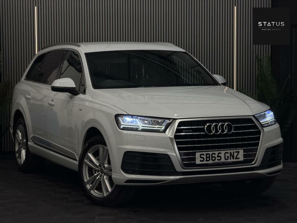 Audi Q7 3.0 Tdi V6 S Line Tiptronic Quattro Euro 6 Ss 5 SB65GNZ White #4
