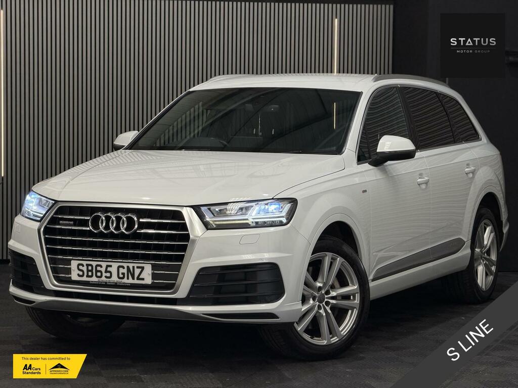 Audi Q7 3.0 Tdi V6 S Line Tiptronic Quattro Euro 6 Ss 5 White