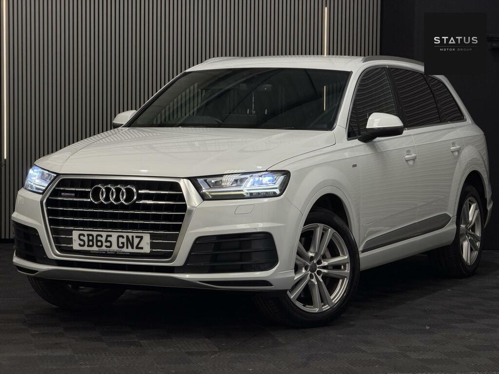Audi Q7 3.0 Tdi V6 S Line Tiptronic Quattro Euro 6 Ss 5 SB65GNZ White #3
