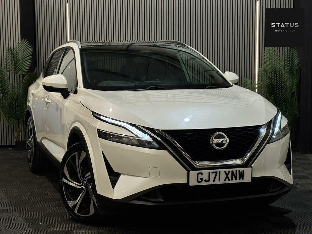 Nissan Qashqai Tekna GJ71XNW White #4