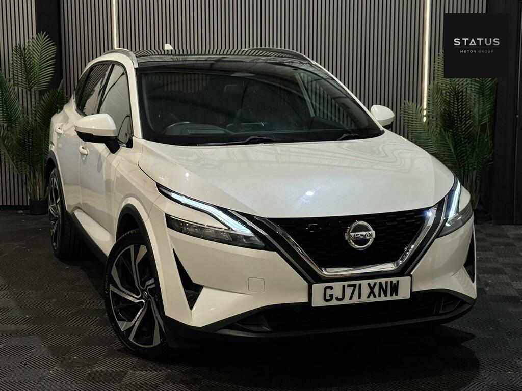 Nissan Qashqai Tekna GJ71XNW White #6