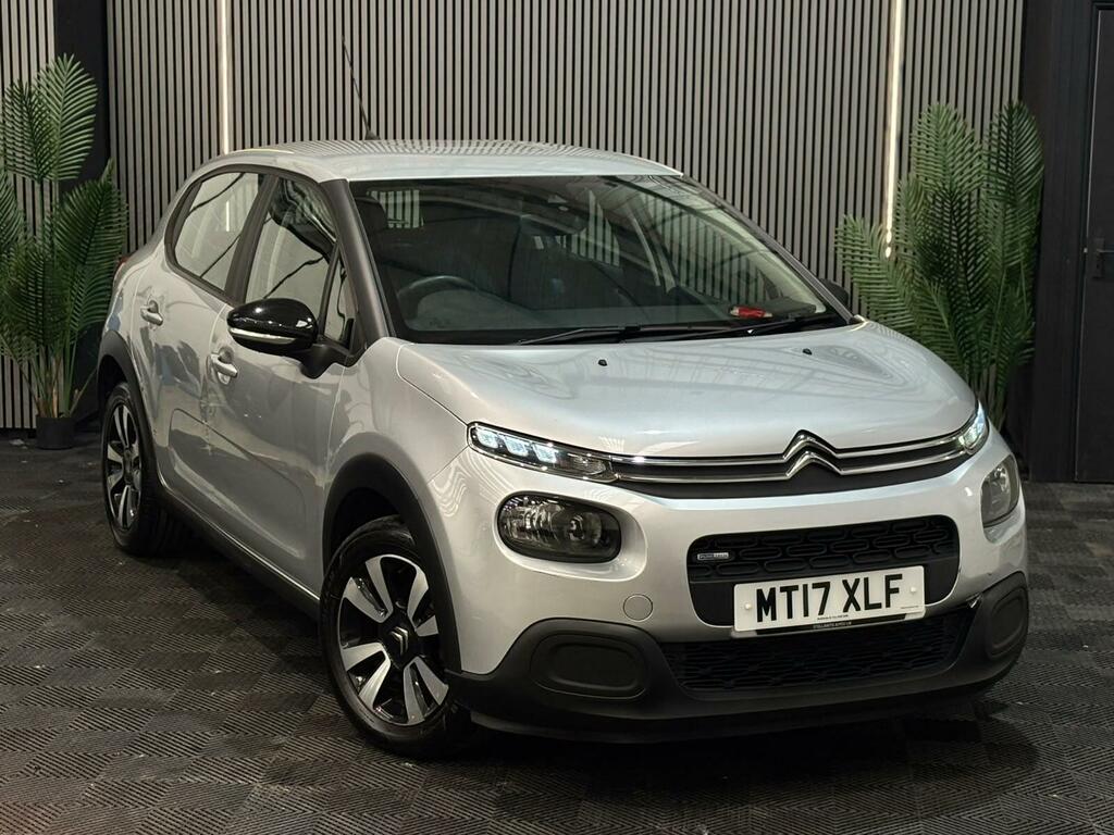 Citroen C3 1.2 Puretech Feel Euro 6 MT17XLF Silver #3