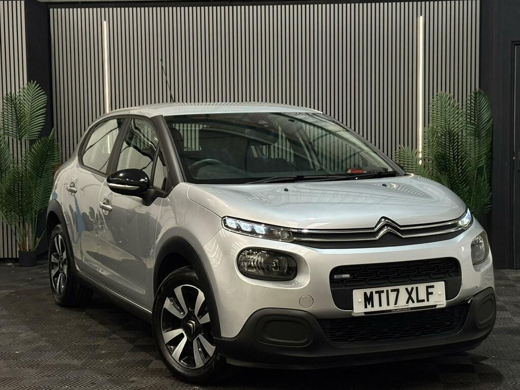 Citroen C3 1.2 Puretech Feel Euro 6 MT17XLF Silver
