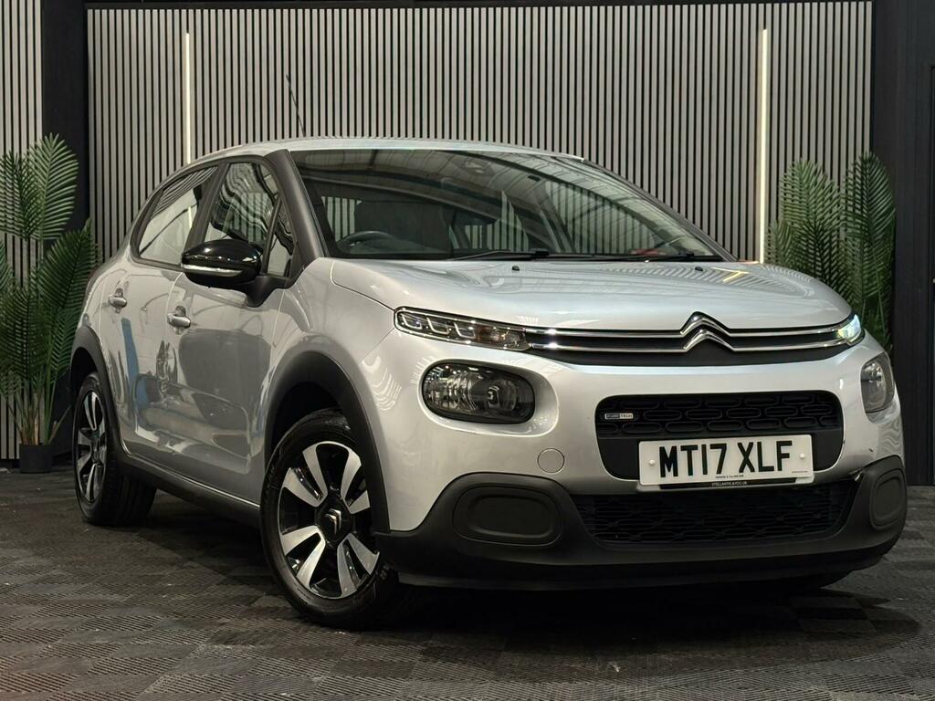 Citroen C3 1.2 Puretech Feel Euro 6 MT17XLF Silver #2
