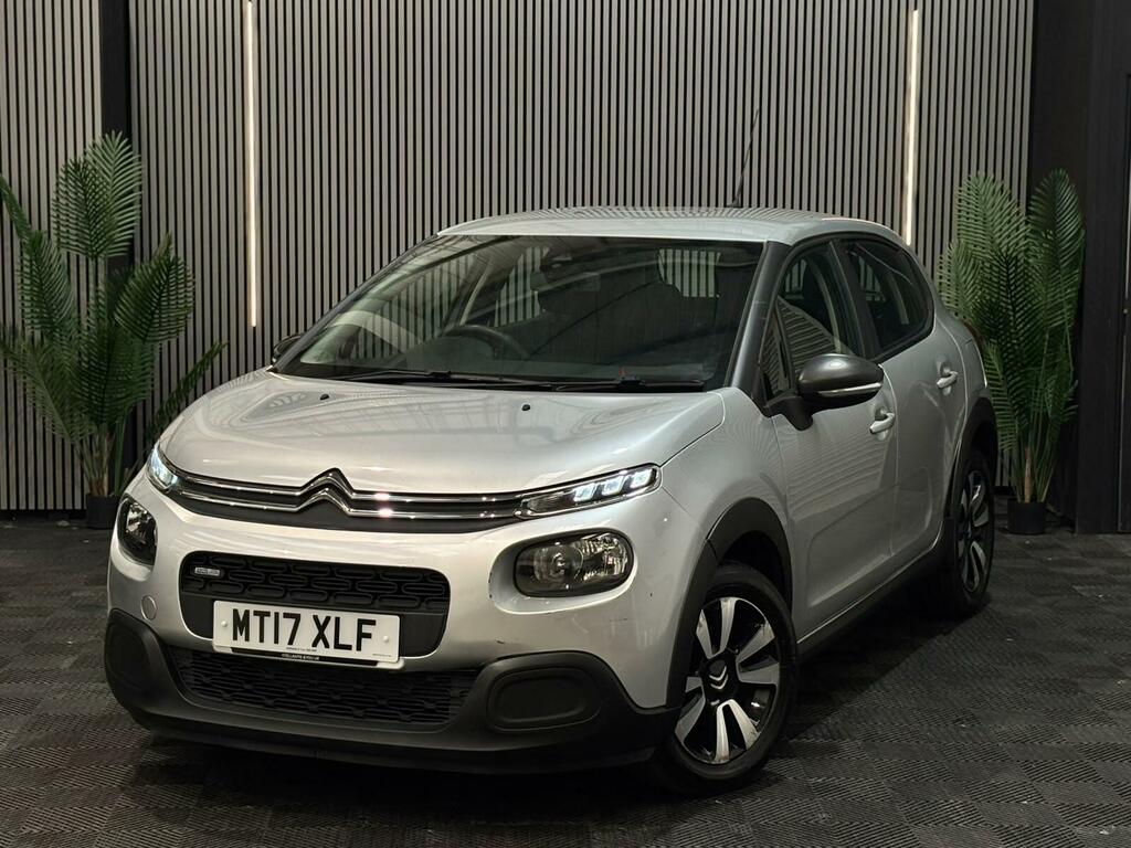 Citroen C3 1.2 Puretech Feel Euro 6 MT17XLF Silver #4
