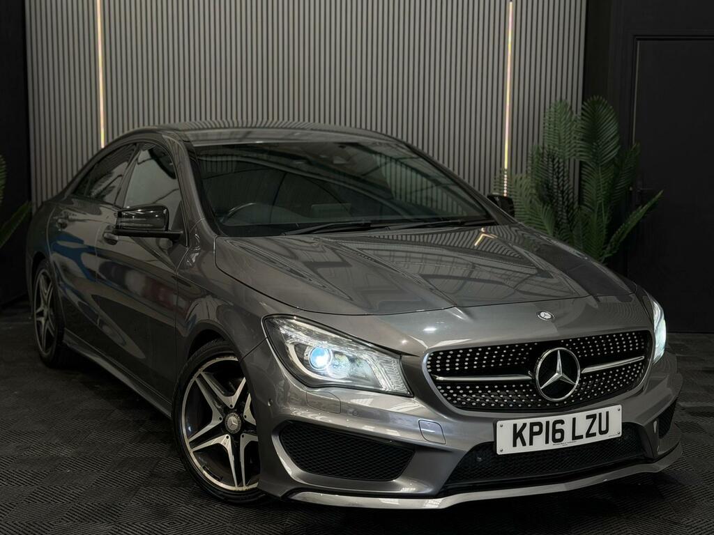 Mercedes-Benz CLA Class 2.1 Cla220d Amg Sport Coupe 7G-dct Euro 6 Ss KP16LZU Grey #4