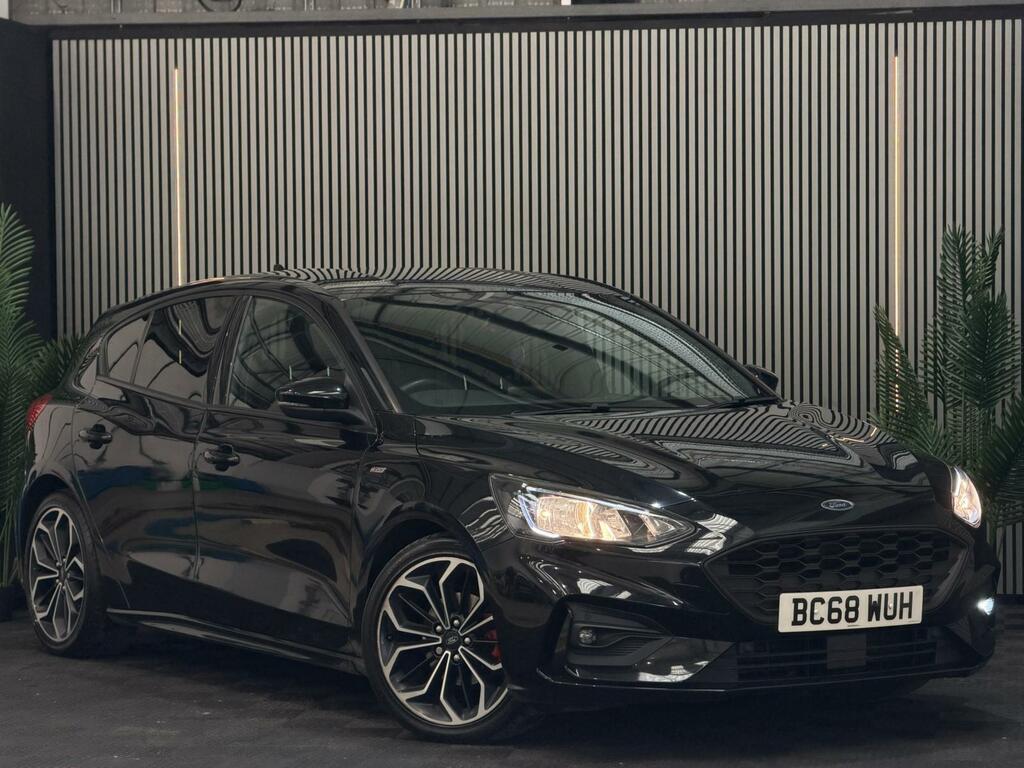 Ford Focus 1.0T Ecoboost St-line X Euro 6 Ss BC68WUH Black #4