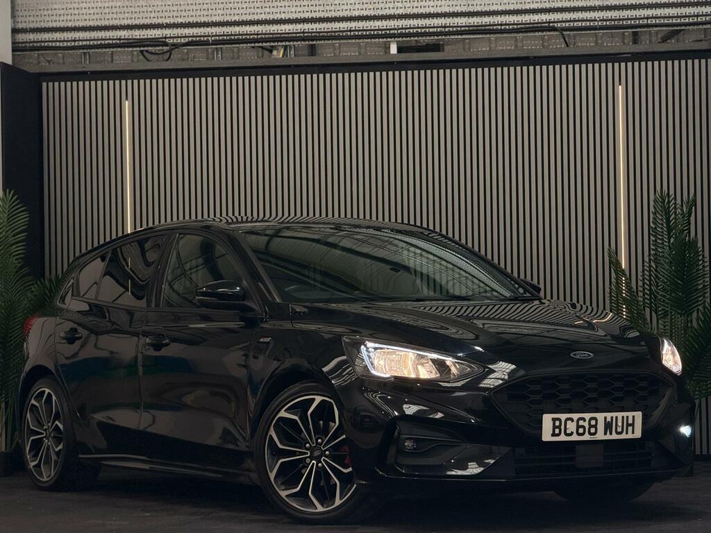 Ford Focus 1.0T Ecoboost St-line X Euro 6 Ss BC68WUH Black #5
