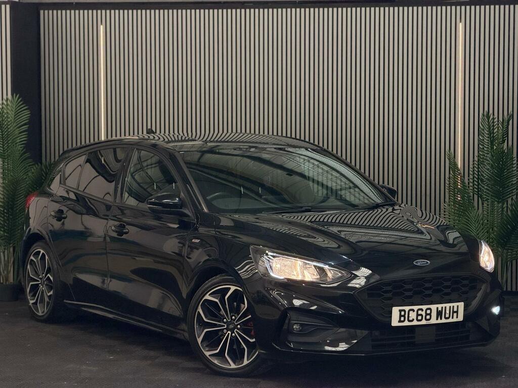 Ford Focus 1.0T Ecoboost St-line X Euro 6 Ss BC68WUH Black #6