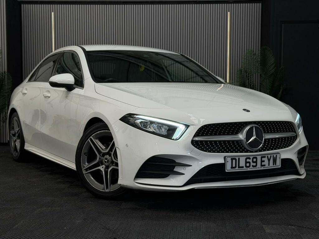 Mercedes-Benz A Class 1.5 A180d Amg Line Executive 7G-dct Euro 6 Ss DL69EYW White #5