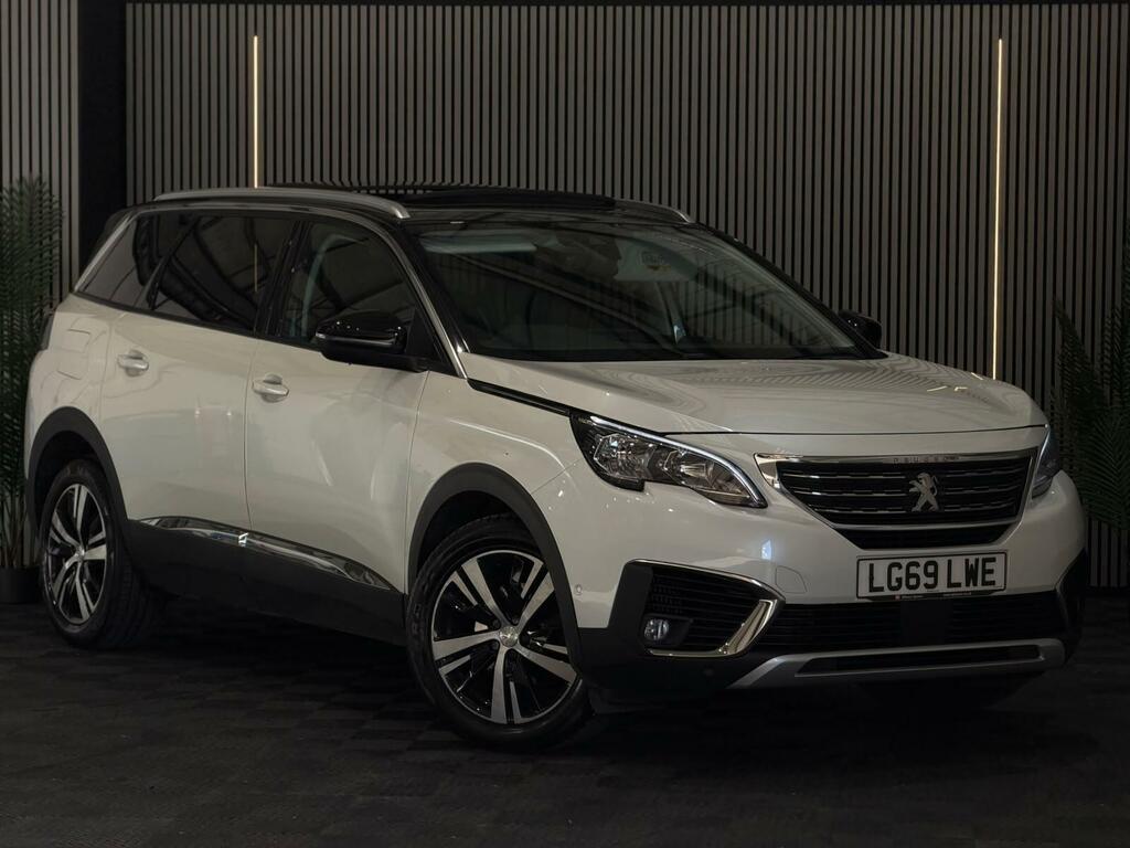 Peugeot 5008 1.2 Puretech Allure Eat Euro 6 Ss White #4