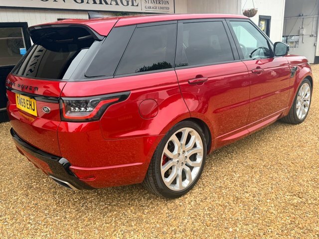 Land Rover Range Rover Sport 4.4 Sd V8 Dynamic Suv Aut Red #5