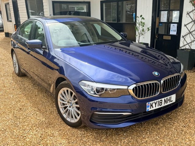 BMW 5 Series 2.0 530E 9.2Kwh Se Saloon Plug-in Hybri Blue