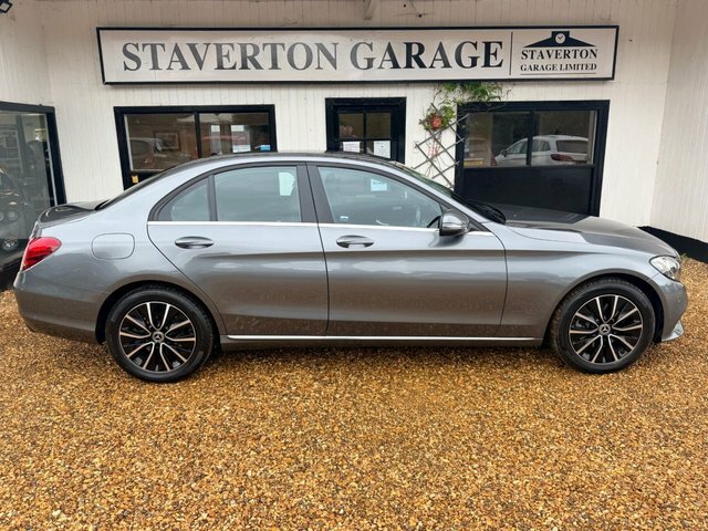 Mercedes-Benz C Class C220d Amg Line 2018 Grey #5