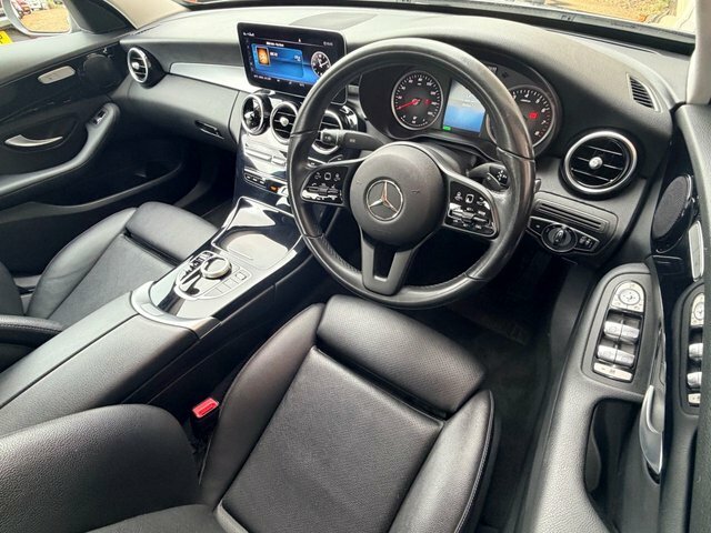 Mercedes-Benz C Class C220d Amg Line 2018 Grey #34