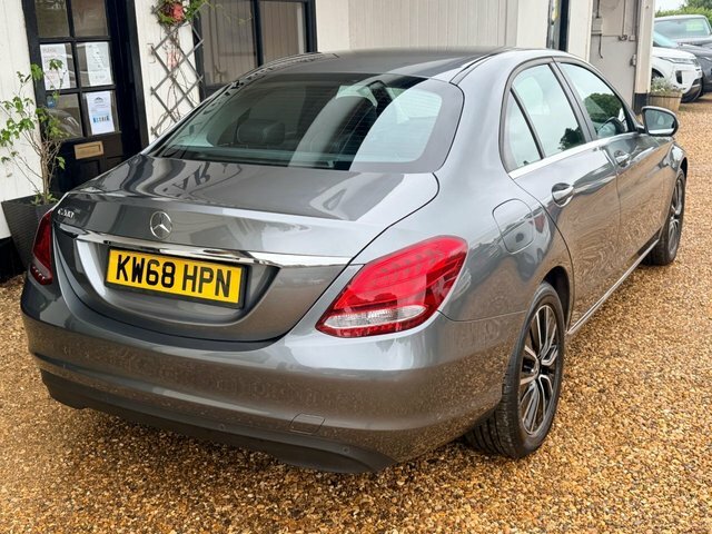 Mercedes-Benz C Class C220d Amg Line 2018 Grey #7