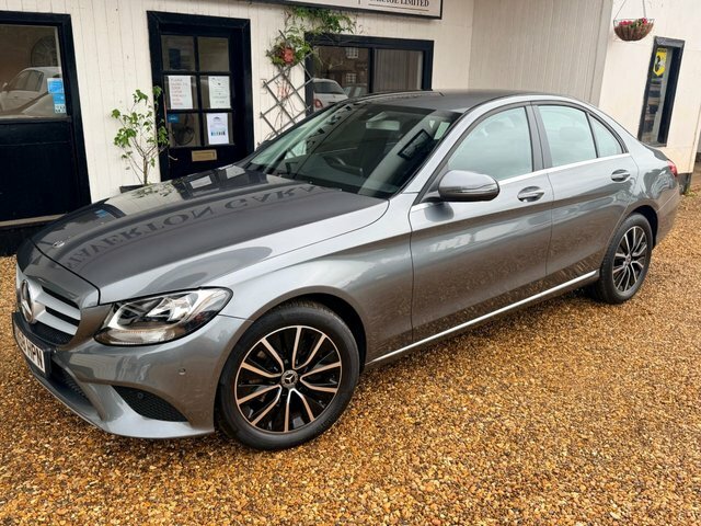 Mercedes-Benz C Class C220d Amg Line 2018 Grey #16