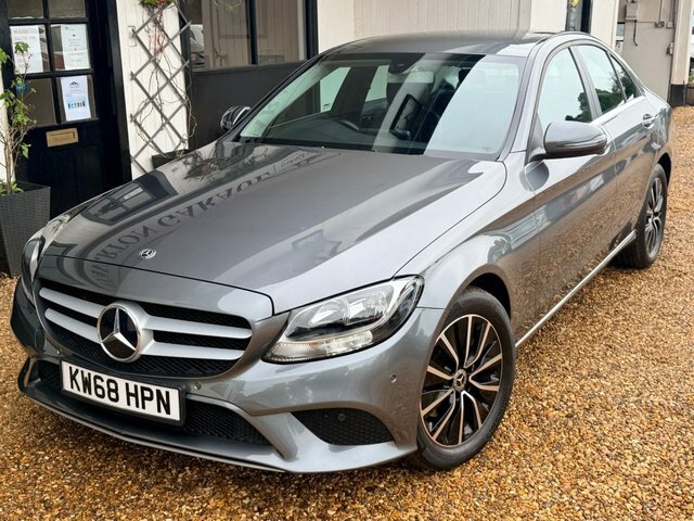 Mercedes-Benz C Class C220d Amg Line 2018 Grey #17