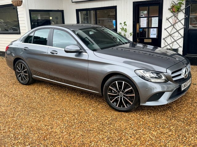 Mercedes-Benz C Class C220d Amg Line 2018 Grey #4