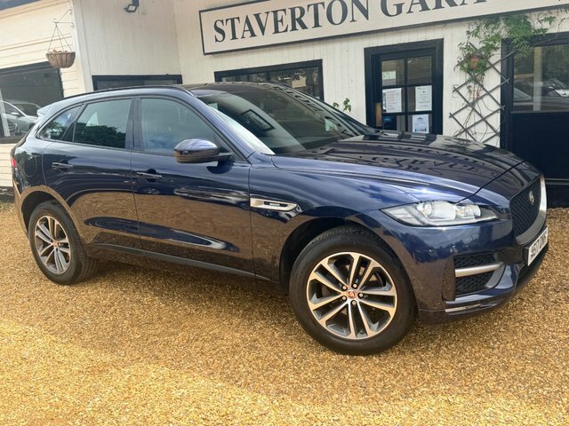 Jaguar F-Pace 2.0 D180 R-sport Suv Awd Euro 6 S Blue #3
