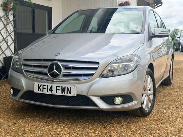 Mercedes-Benz B Class Mpv White #22