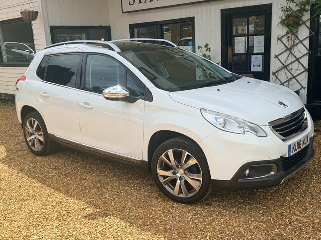 Peugeot 2008 1.6 Bluehdi Feline Suv Euro 6 S White #4