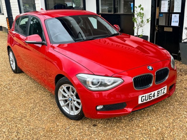 BMW 1 Series 1.6 116D Ed Efficientdynamics Business Hatchback 5 Red