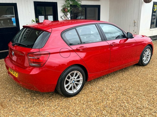 BMW 1 Series 1.6 116D Ed Efficientdynamics Business Hatchback 5 Red #6
