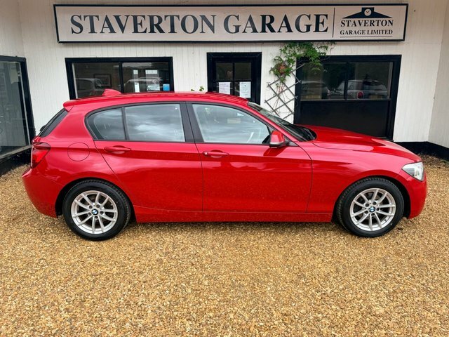 BMW 1 Series 1.6 116D Ed Efficientdynamics Business Hatchback 5 Red #5
