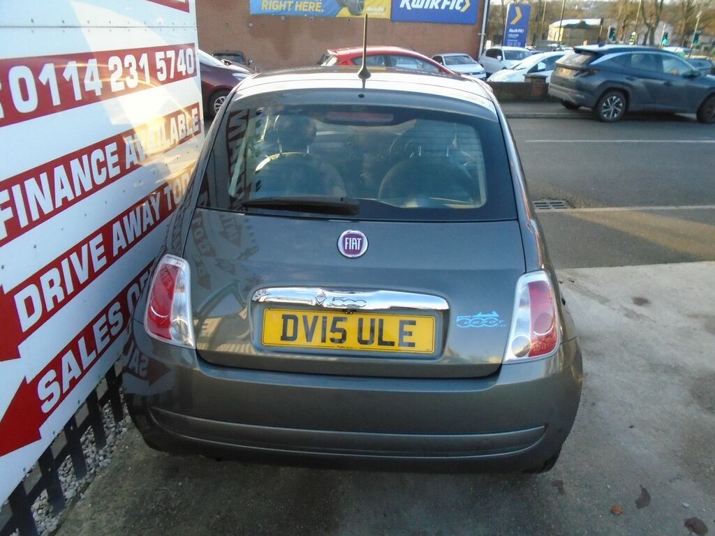 Fiat 500 1.2L Pop Hatchback Euro 6 69 Bh DV15ULE Grey #4