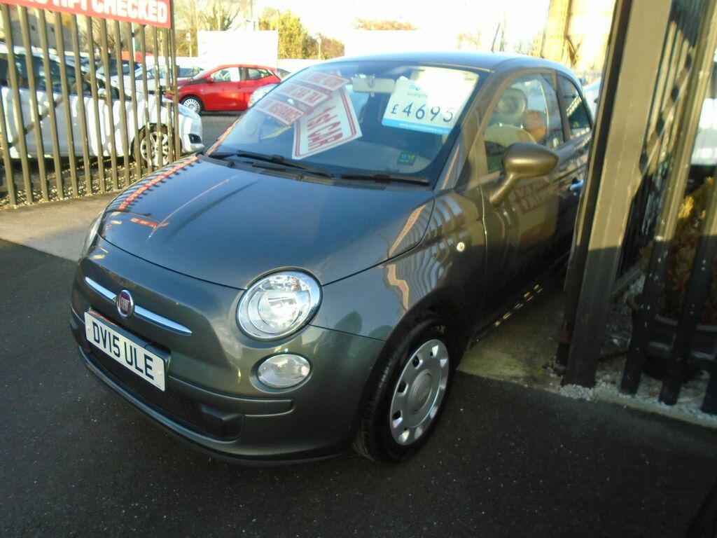 Fiat 500 1.2L Pop Hatchback Euro 6 69 Bh DV15ULE Grey #3
