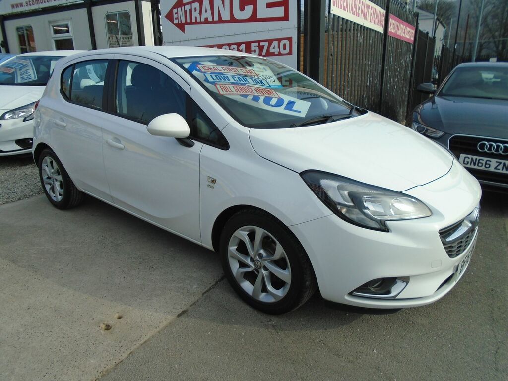 Vauxhall Corsa 1.4I Ecoflex Sri Hatchback Euro BF16WWO White