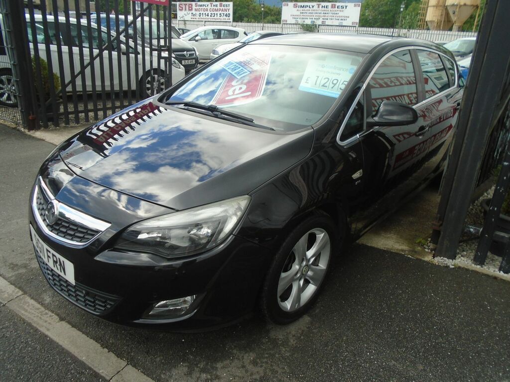 Vauxhall Astra 1.7 Cdti Sri Hatchback Euro 5 1 SG11FRN Black #3