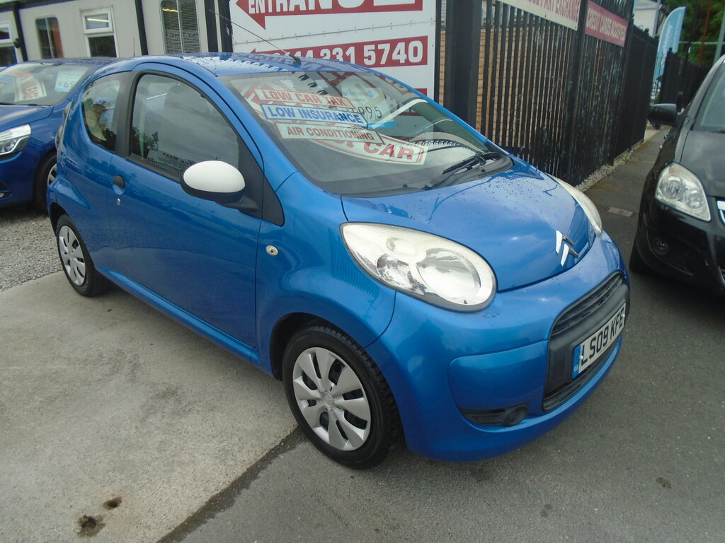 Citroen C1 1.0I Splash Hatchback Euro 4 68 Blue