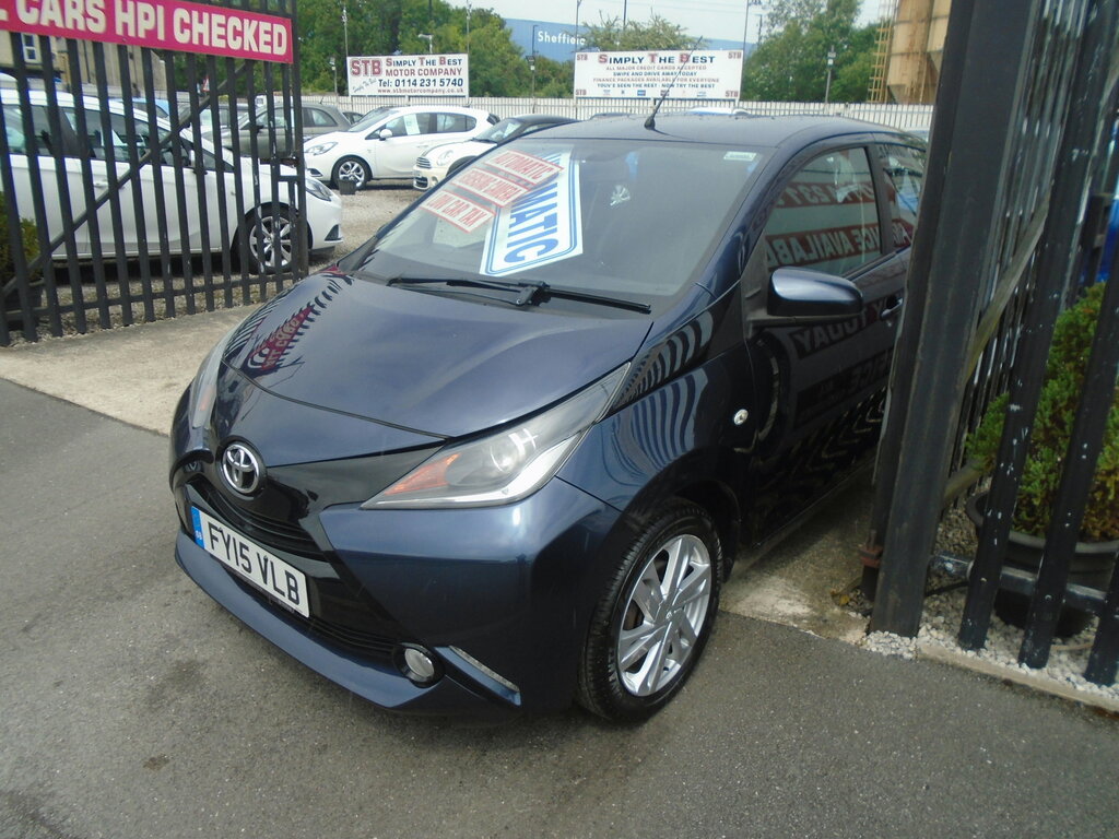 Toyota Aygo 1.0 Vvt-i X-pression X-wave X-shift Eur Blue #3