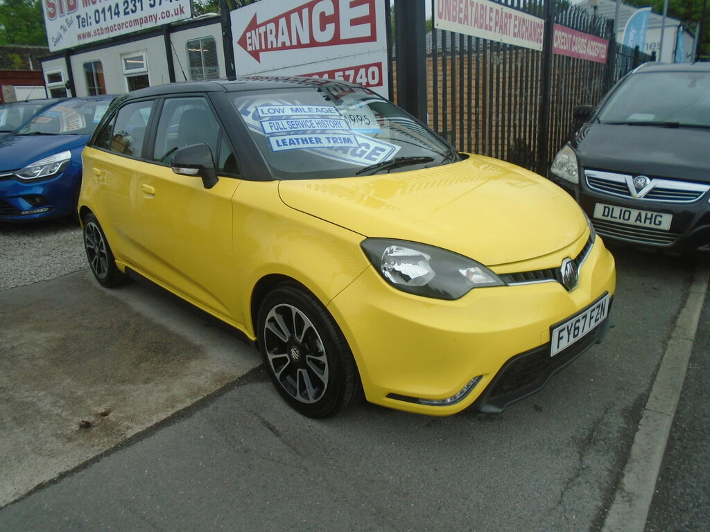 MG MG3 1.5 Vti-tech 3Style Hatchback E Yellow