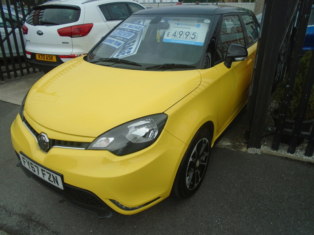 MG MG3 1.5 Vti-tech 3Style Hatchback E Yellow #3