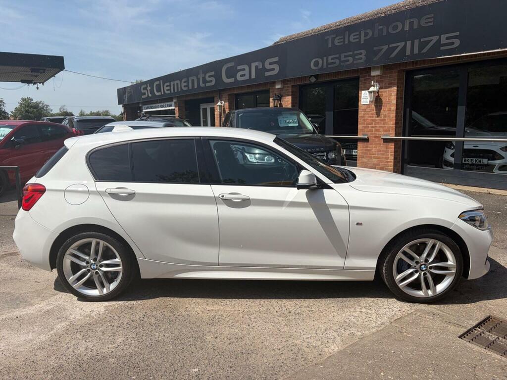 BMW 1 Series Hatchback 2.0 120D M Sport Xdrive Euro 6 Ss AM07LLM White #6